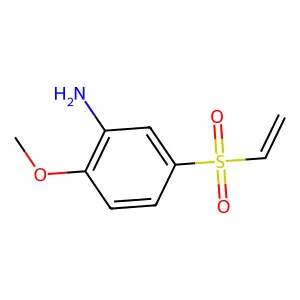 5-(Ethenesulfonyl)-2-methoxyaniline structure