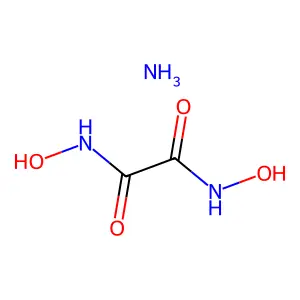 Ethanediamide, N1,N2-dihydroxy-, ammonium salt (1:1) structure