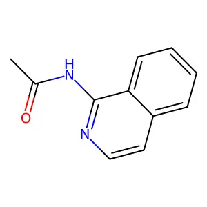 Acetamide, N-1-isoquinolinyl- structure