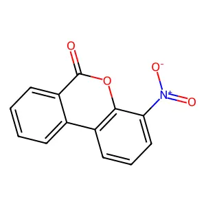4-Nitro-6H-dibenzo(b,d)pyran-6-one structure