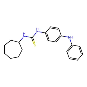 1-(4-Anilinophenyl)-3-cycloheptylthiourea structure