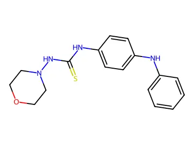 1-(4-Anilinophenyl)-3-morpholin-4-ylthiourea structure
