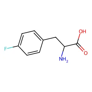 对氟苯丙氨酸 structure