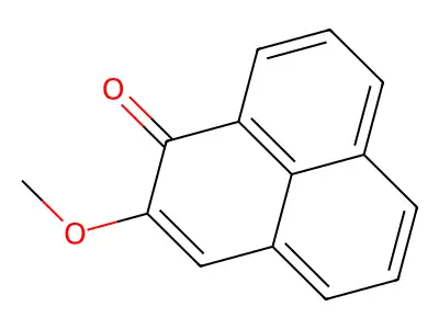 2-Methoxyphenalen-1-one structure