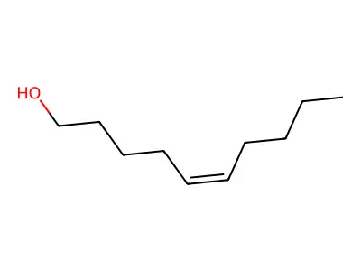 5-Decen-1-ol, (5E)- structure