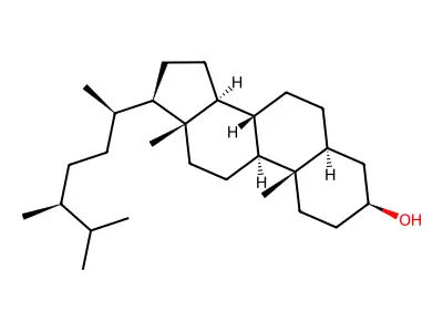 Ergostan-3-ol structure