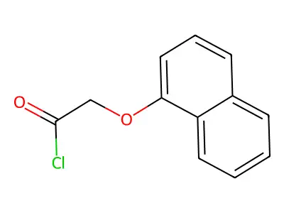 (1-Naphthyloxy)acetyl chloride structure