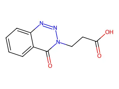 3-(4-Oxo-1,2,3-benzotriazin-3-yl)propanoate structure