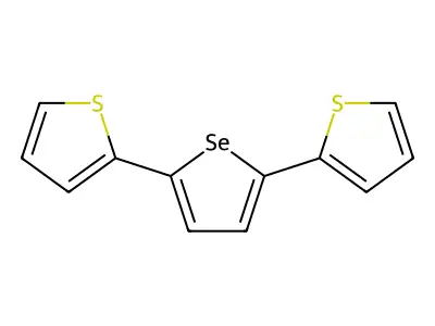 2,5-Di-(2'-thienyl)selenophene structure