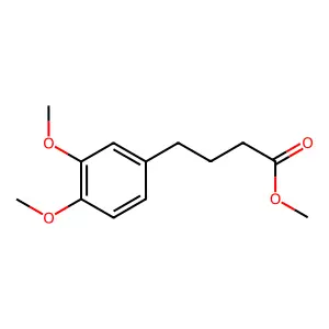 Methyl 4-(3,4-dimethoxyphenyl)butanoate structure