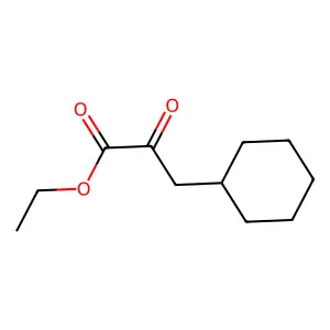 Ethyl 3-cyclohexyl-2-oxopropanoate structure