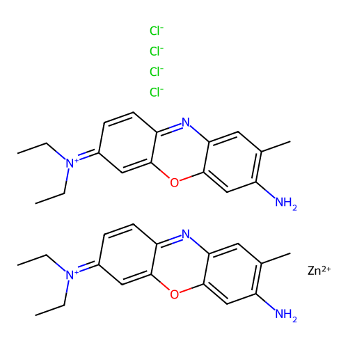 Brilliant Cresyl Blue structure