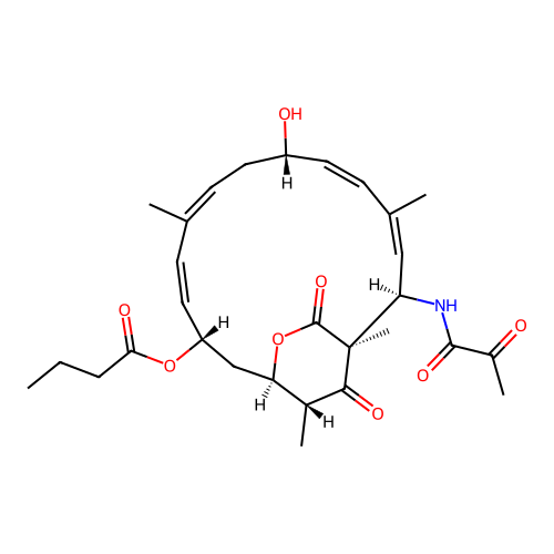 Lankacidin C 14-butyrate structure