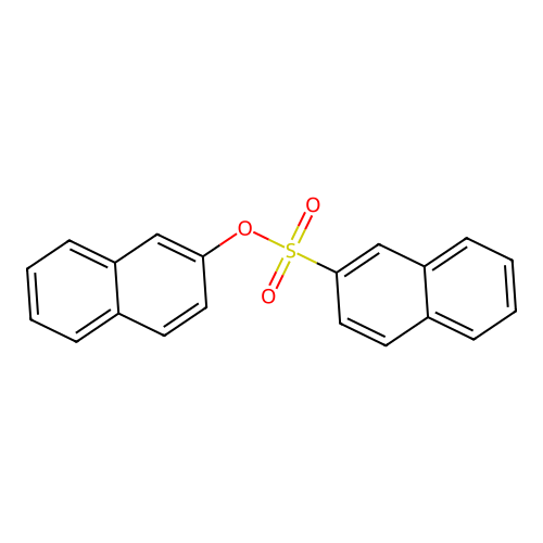 2-Naphthyl 2-naphthalenesulfonate structure