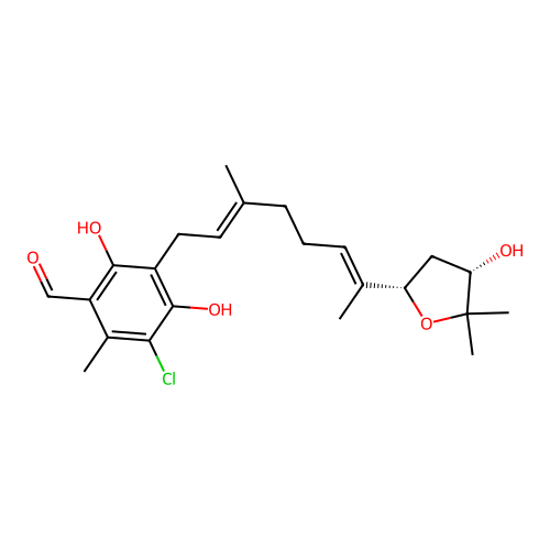 Ascofuranol structure