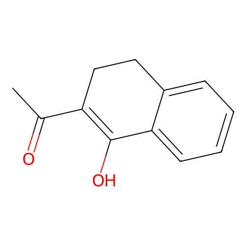1-(1-Hydroxy-3,4-dihydronaphthalen-2-yl)ethanone structure
