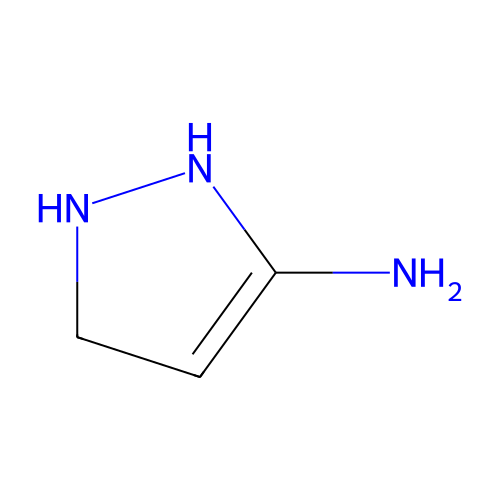 3-吡唑啉-3-胺 structure