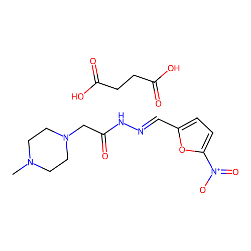 Nifurpipone succinate structure