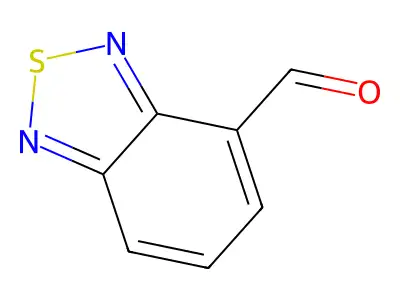 2,1,3-Benzothiadiazole-4-carbaldehyde structure