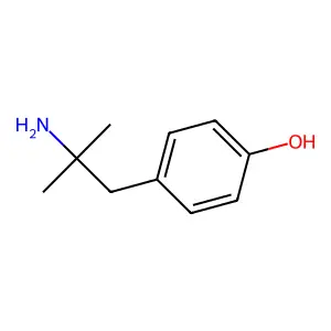4-Hydroxyphentermine structure
