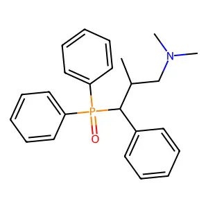 3-(Diphenylphosphoryl)-N,N,2-trimethyl-3-phenylpropan-1-amine structure