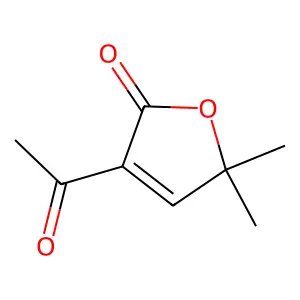 3-Acetyl-5,5-dimethylfuran-2(5H)-one structure
