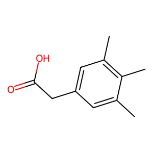 (3,4,5-三甲苯基)乙酸 structure