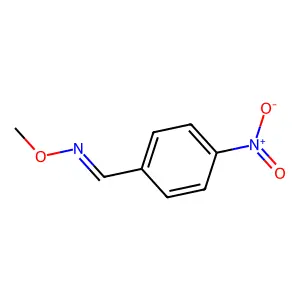 N-methoxy-1-(4-nitrophenyl)methanimine structure