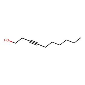 3-Decyn-1-ol structure