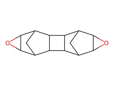 6,13-Dioxaheptacyclo[9.3.1.14,8.02,10.03,9.05,7.012,14]hexadecane structure