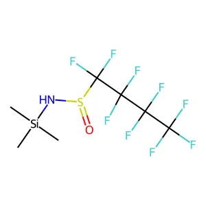N-(Trimethylsilyl)perfluorobutanesulfinamide structure