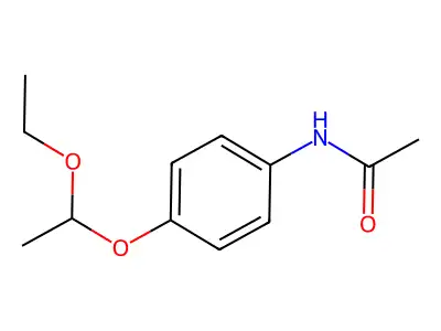 N-(4-(1-Ethoxyethoxy)phenyl)acetamide structure