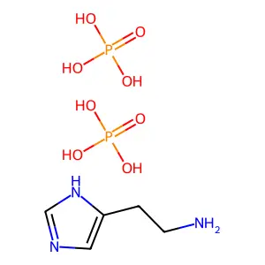 磷酸组胺 structure