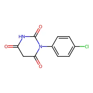 1-(4-Chloro-phenyl)-pyrimidine-2,4,6-trione structure