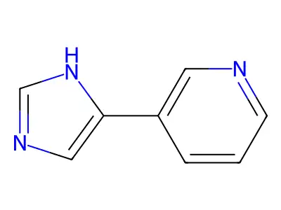 3-(1H-imidazol-5-yl)pyridine structure