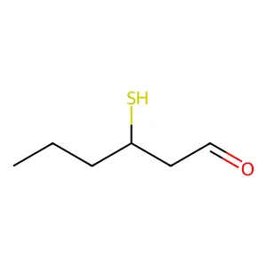 3-Mercaptohexanal structure