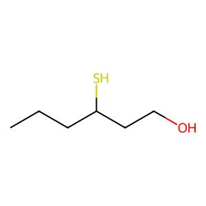 3-Mercaptohexanol structure