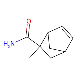 2-降冰片烯-5-外型-甲酰胺(5-内型-甲基) structure
