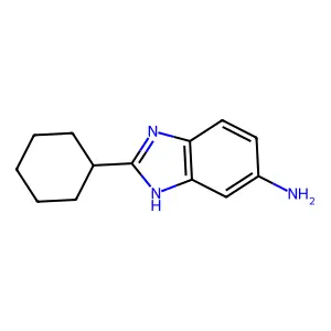 2-Cyclohexyl-1H-benzoimidazol-5-ylamine structure