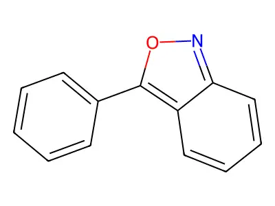 3-Phenyl-2,1-benzisoxazole structure