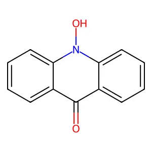 9(10H)-Acridinone, 10-hydroxy- structure