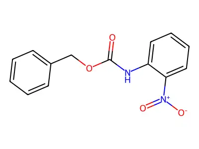 benzyl N-(2-nitrophenyl)carbamate structure
