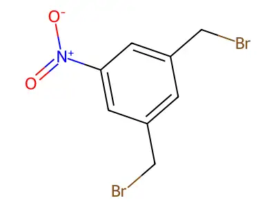 1,3-Bis(bromomethyl)-5-nitrobenzene structure