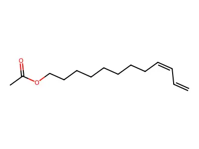 (Z)-Dodeca-9,11-dienyl acetate structure