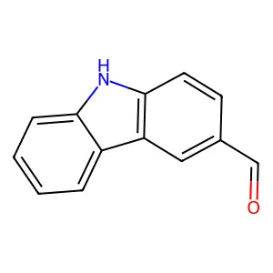 咔唑-3-甲醛 structure
