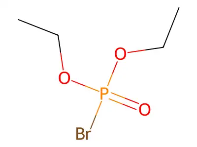 Diethyl bromophosphonate structure