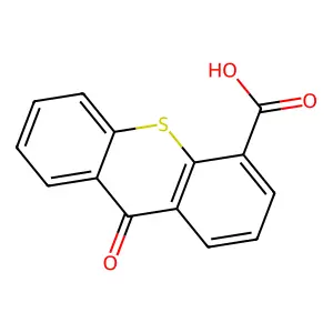9-Oxo-9H-thioxanthene-4-carboxylic acid structure