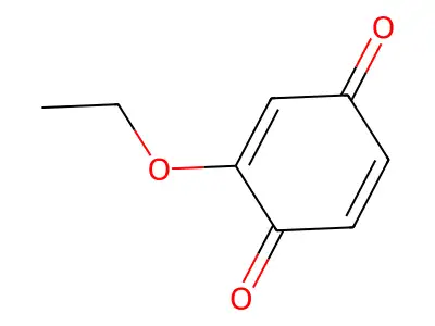 2-Ethoxycyclohexa-2,5-diene-1,4-dione structure