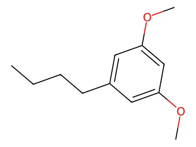 Benzene, 1,3-dimethoxy-5-butyl structure