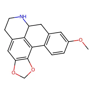 木番荔枝碱 structure